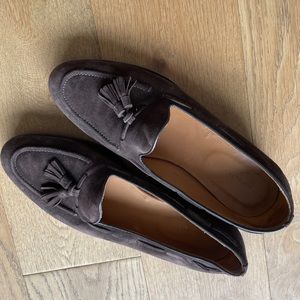 Suitsupply Mens suede brown loafer